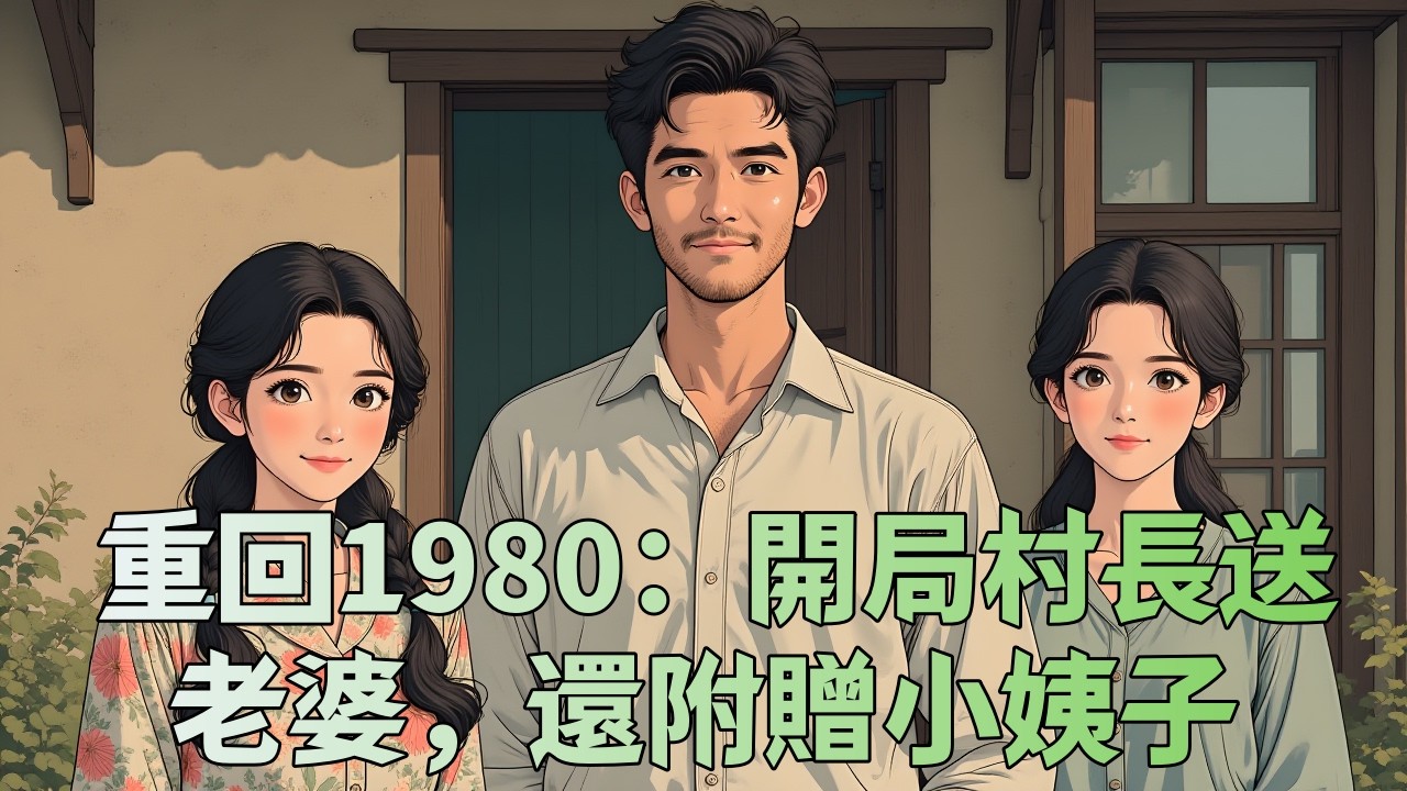 《 重回1980當獵戶：開局村長送老婆，還附贈小姨子》睜眼回到1980，破屋寒炕卻有姐妹花送上門。且看獵戶常飛如何持柴刀、背竹簍，深入險山擒財狼，以血汗換富足，將知青妻與小姨子捧在手心寵。