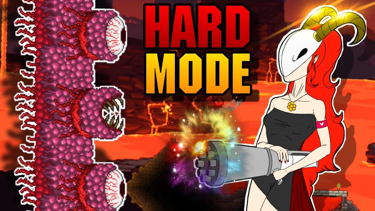 HARD MODE Y EL MURO DE CARNE! | TERRARIA | #14 | GAMEPLAY | 
