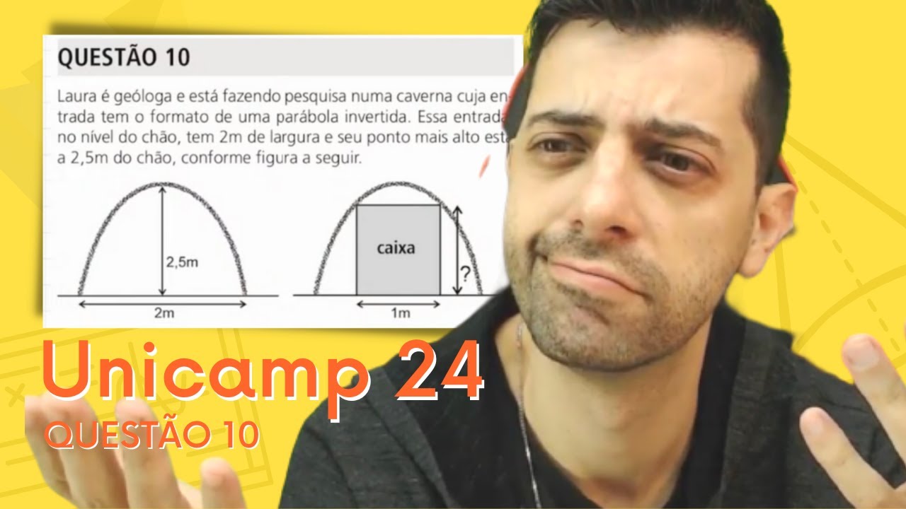 Unicamp 2024 - Q10 - Laura é geóloga e está fazendo uma pesquisa em uma ...