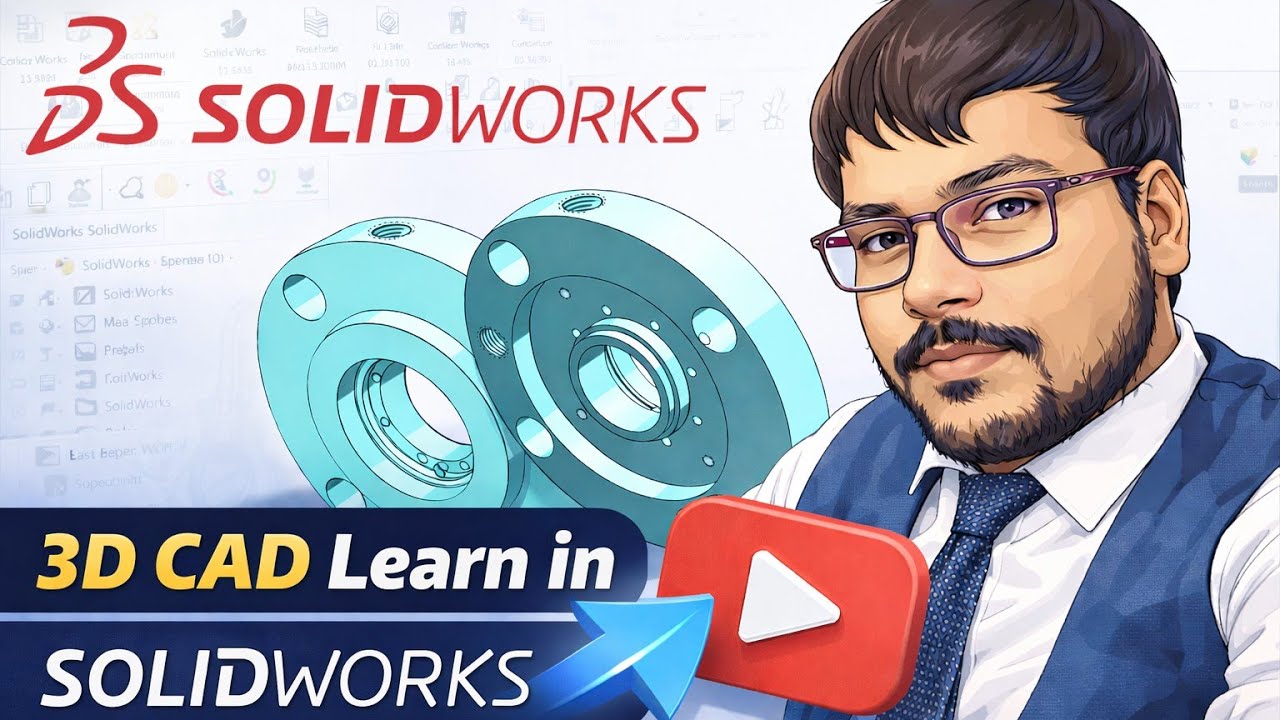 How to create Mechanical Gland in Solidworks