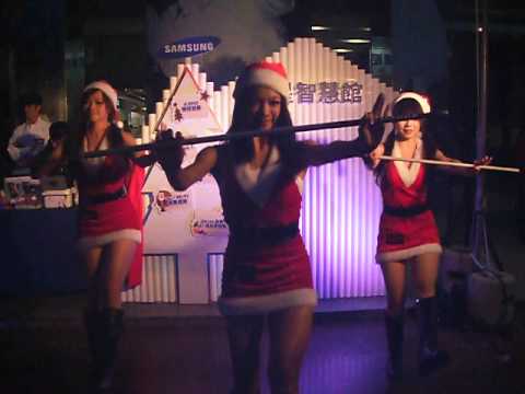 20121202 三星聖誕活動Dancer