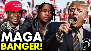 'Donald Trump Drops New Rap BANGER With Biggest Rapper On Earth! SCORCHING The Internet 🔥 200M Views