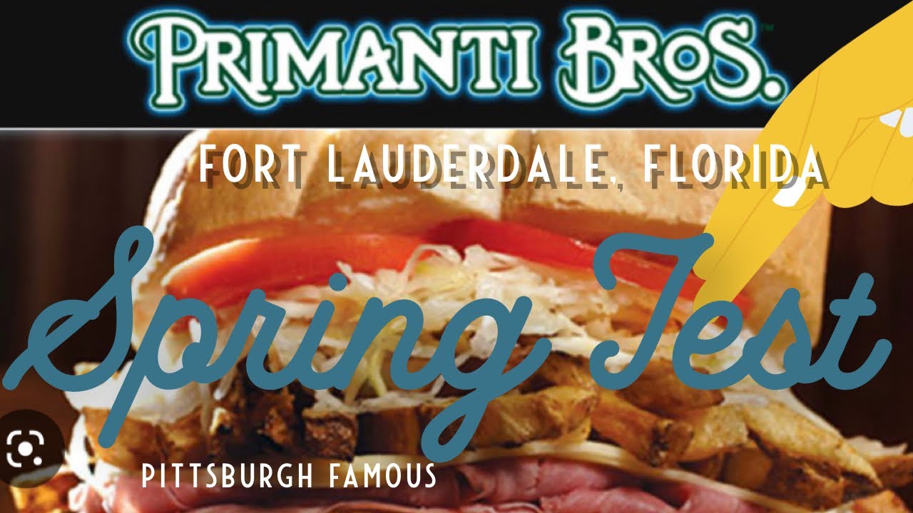 PRIMANTI BROS. Standard Fort Lauderdale, FL YouTube