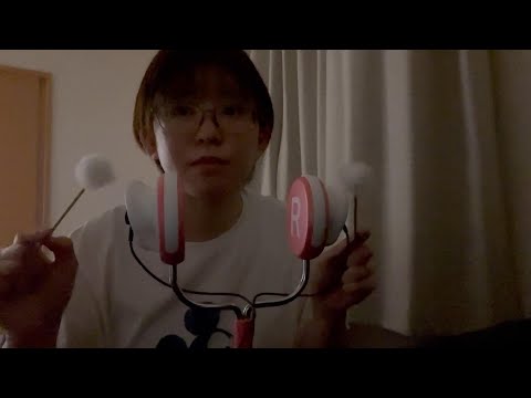 【ASMR】 久しぶりの梵天耳かき