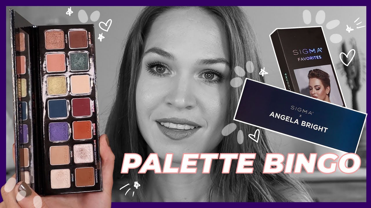 Sigma x Angela Bright Palette Bingo Grungy Eyeshadow Look from
