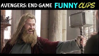 Avengers: End Game Funny Clips in Hindi #2