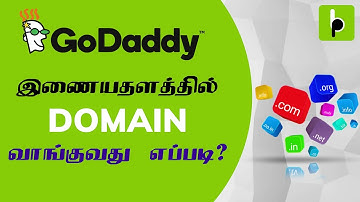How to buy a webite domain in godaddy website in tamil | Beginners Point