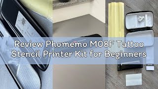 Review Phomemo M08F Tattoo Stencil Printer Kit for Beginners, Tattoo Printer Machine with 10 Pcs Tra