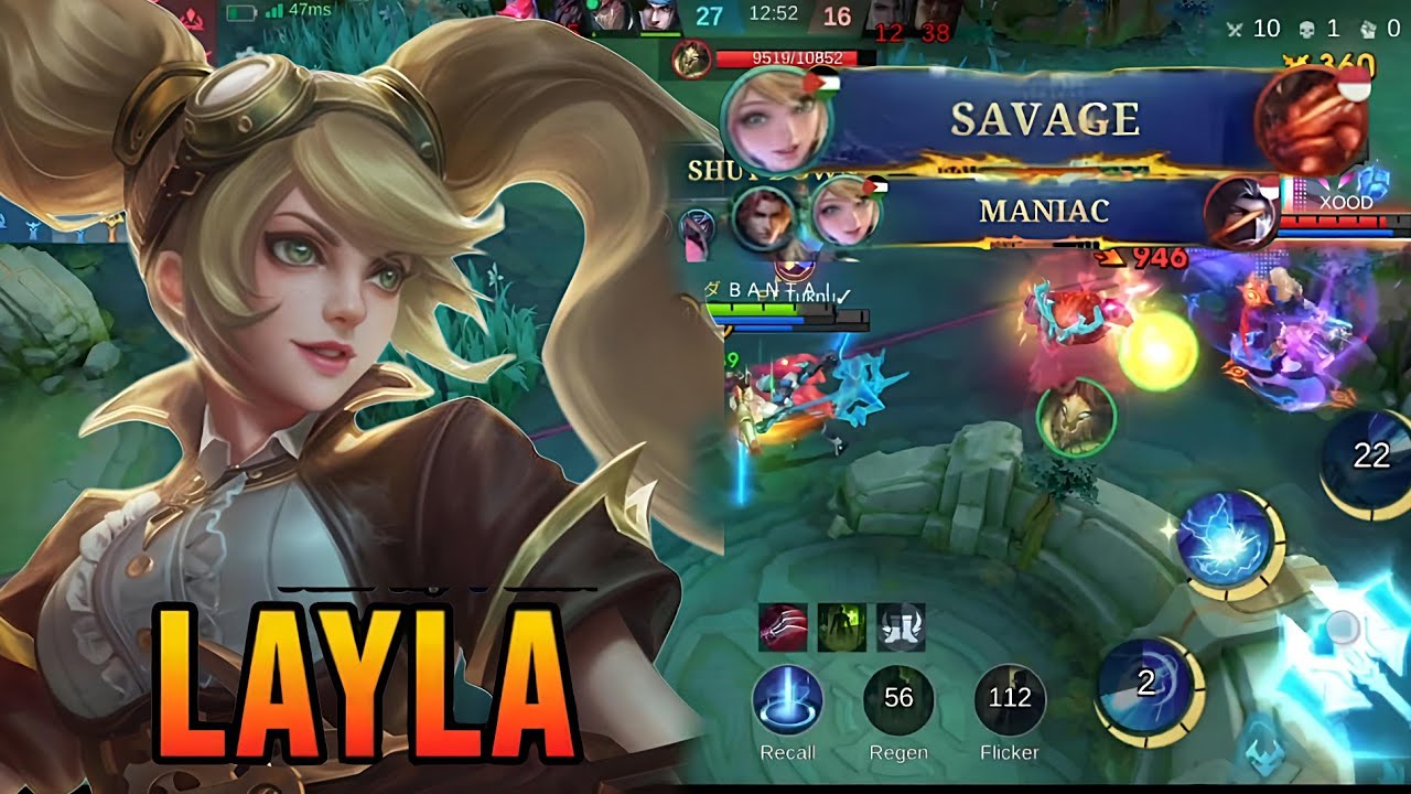 Мифический прорыв ранга с Лейлой | MLBB Pro Gameplay 2025