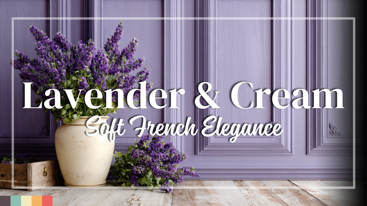 Интерьеры в стиле французской провинции в лавандово-кремовых тонах 💜 Мягкая элегантность с утонче...