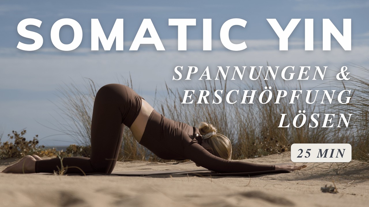 Somatisches Yin Yoga für Vielsitzer | Befreie Nacken, Rücken & Schultern | Erschöpfung lösen