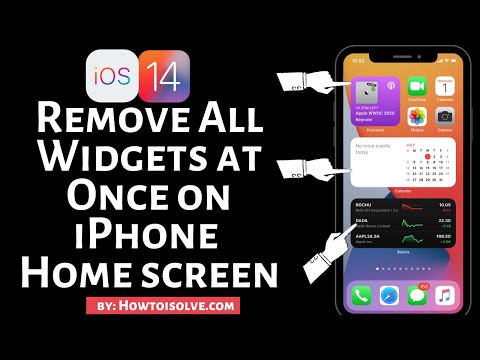 iOS 14: How to Remove All Widgets at Once on iPhone Home screen hqdefault