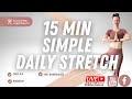 Simple WHOLE Body Stretches ➡️15 Minutes Total Body Relaxation➡️ LIVE #322