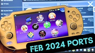 PsVita Homebrew Ports February 2024