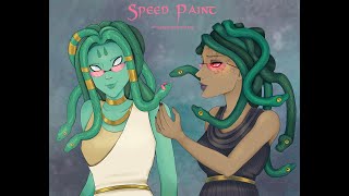 Speedpaint | Art Fight: Medusa