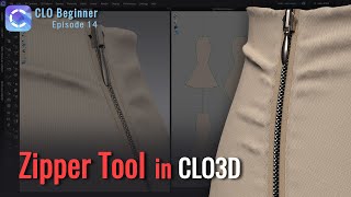 How to Make Zipper in CLO 3D - CLO Beginner Episode 14 screenshot 4