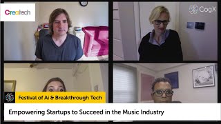 Empowering Startups to Succeed in the Music Industry | CogX 2020