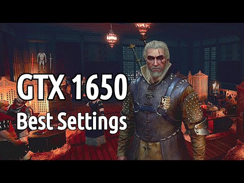 GTX 1650 4G6 | Witcher 3 | Best Graphics Settings