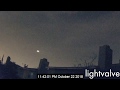 AMS #4340-2018 Fireball Meteor Seen From Los Angeles