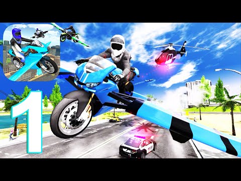 Flying Motorbike Simulator Gameplay Walkthrough Part 1 (IOS/Android)