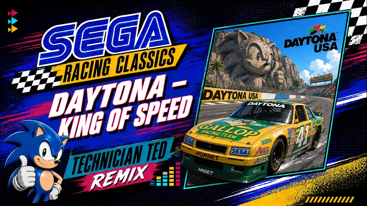 Daytona USA OST Remix 2026 | King of Speed | Takenobu Mitsuyoshi