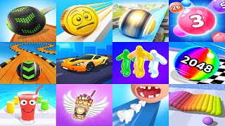 Going Balls VS Sky Rolling Balls Race Master 3D Smile Rush Marble Run 3D Canvas Run 260320231120 screenshot 1