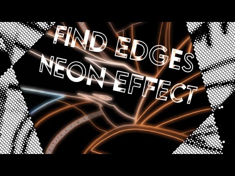 Find Edges Neon Effect TUTORIAL|Alight Motion