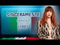 Annalisa - Sinceramente (Testo) Sanremo 2024