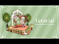 Minecraft: Heart Bench Build Tutorial ≫ Cute Garden Decoration