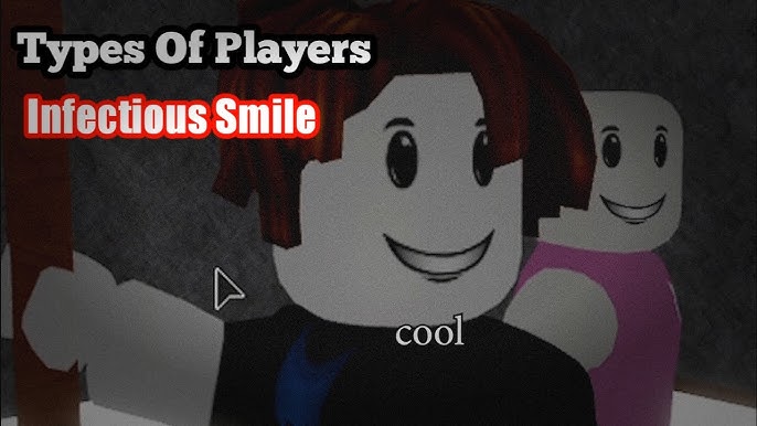 Roblox - FOMOS INFECTADAS PELO SORRISO DOS PANDINHAS (Infectious Smile)