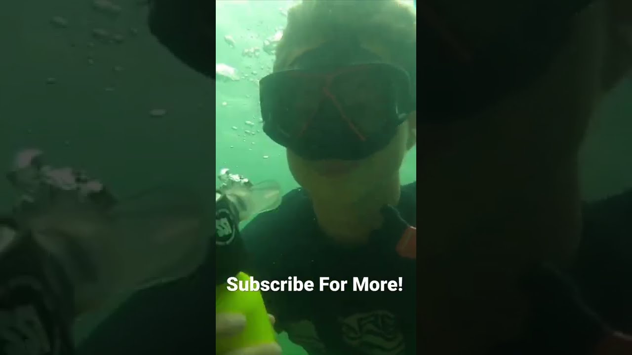 Diving DEEP With The Worlds Smallest Scuba Tank Shorts