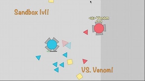 Sandbox 1v1 Vs. Venom - Diep.io