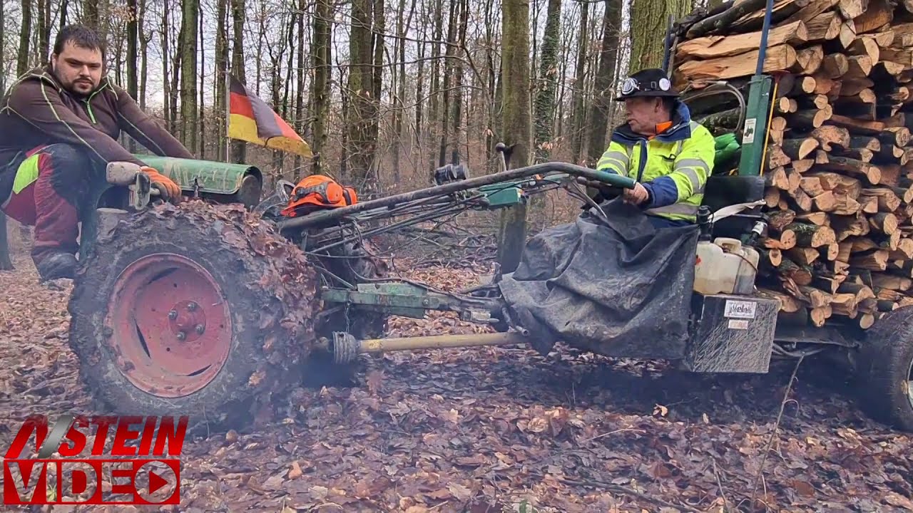 Holder ED2 beim mähen