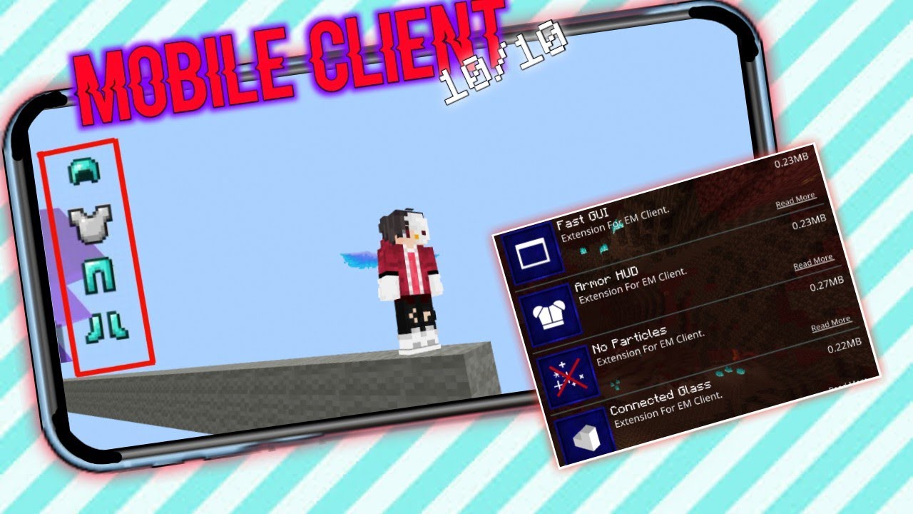 Mobile Client!! [EM Client] | Skywars With EM Client