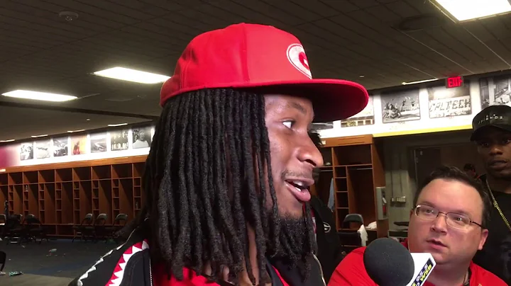 1/1: TODD GURLEY Locker Room Post Game at Rose Bowl