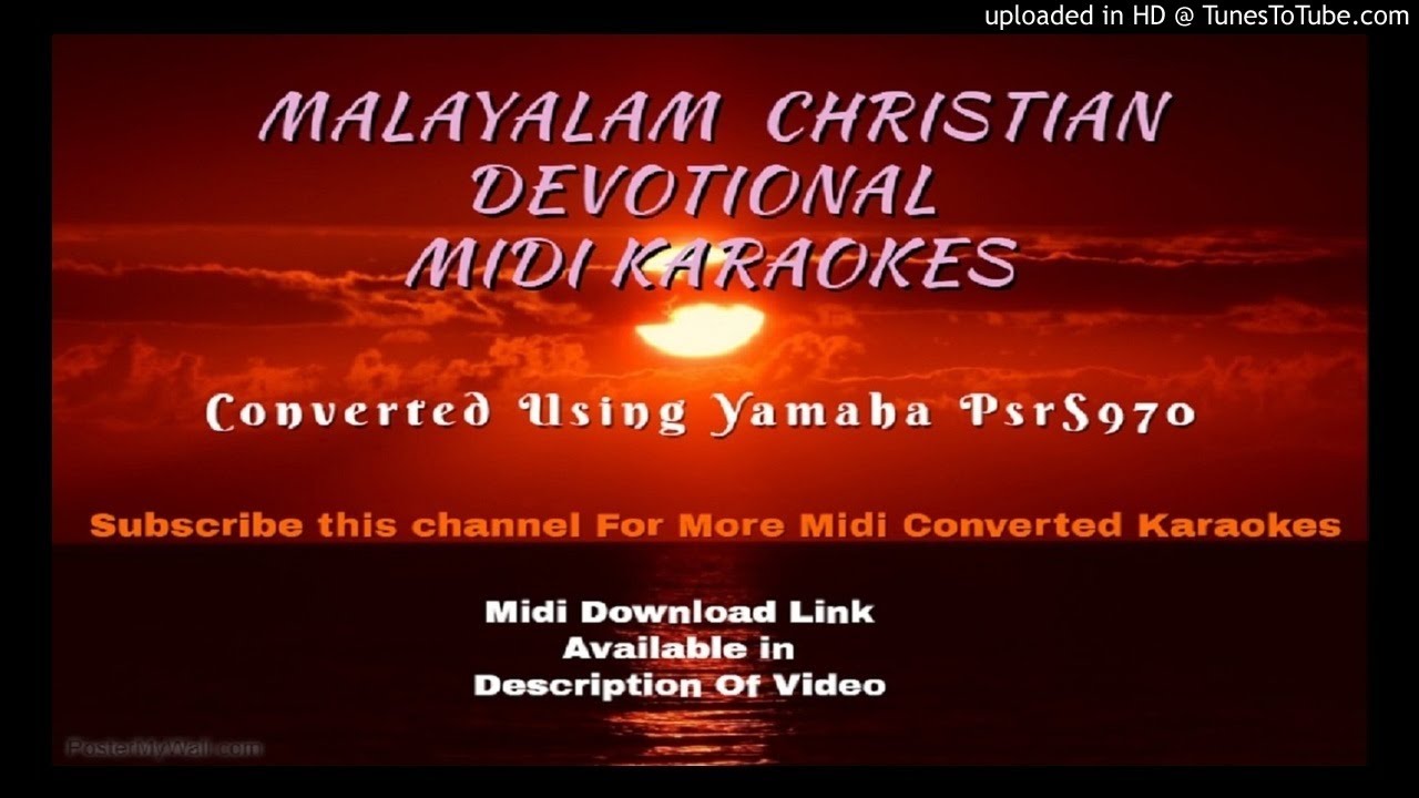 Itha ivide daivathin koodaram Midi Karaoke