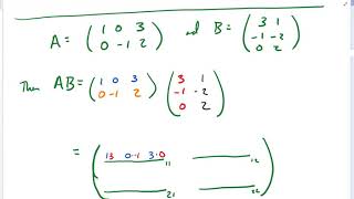 MAT 266 Matrix Multiplication