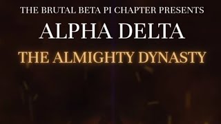 Lambda Theta Phi Latin Fraternity Inc, Beta Pi Chapter, Alpha Delta Fall 25 New Member Presentation 