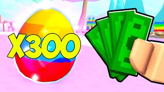 I Opened 300 Exclusive Jelly Eggs in Roblox Pet Simulator X FT. Preston