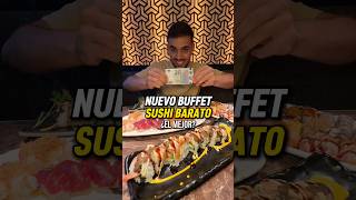 New unlimited sushi buffet at a Madrid restaurant 🍣