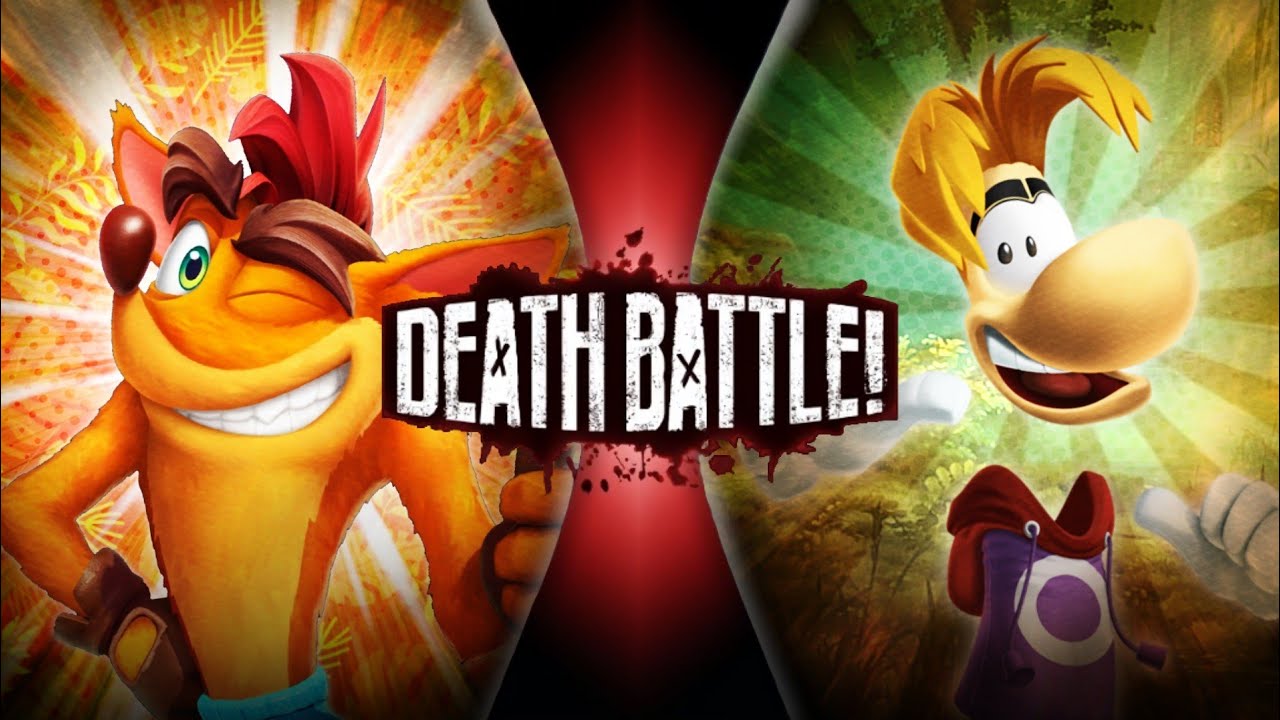 Crash Bandicoot vs Rayman (Activision vs Ubisoft) Fan Made Death