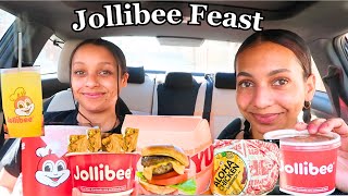 Ordering The ENTIRE Jollibee Menu! ~New Items & Huge Feast~