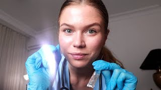 ASMR Night Nurse Liza Treats Your Fever.  Medical RP, Personal Attention screenshot 5