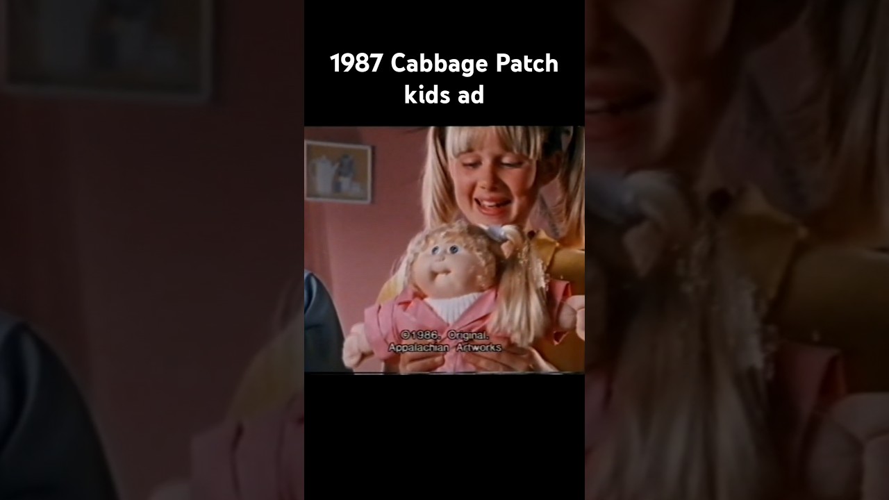 1987 Cabbage Patch kids ad 