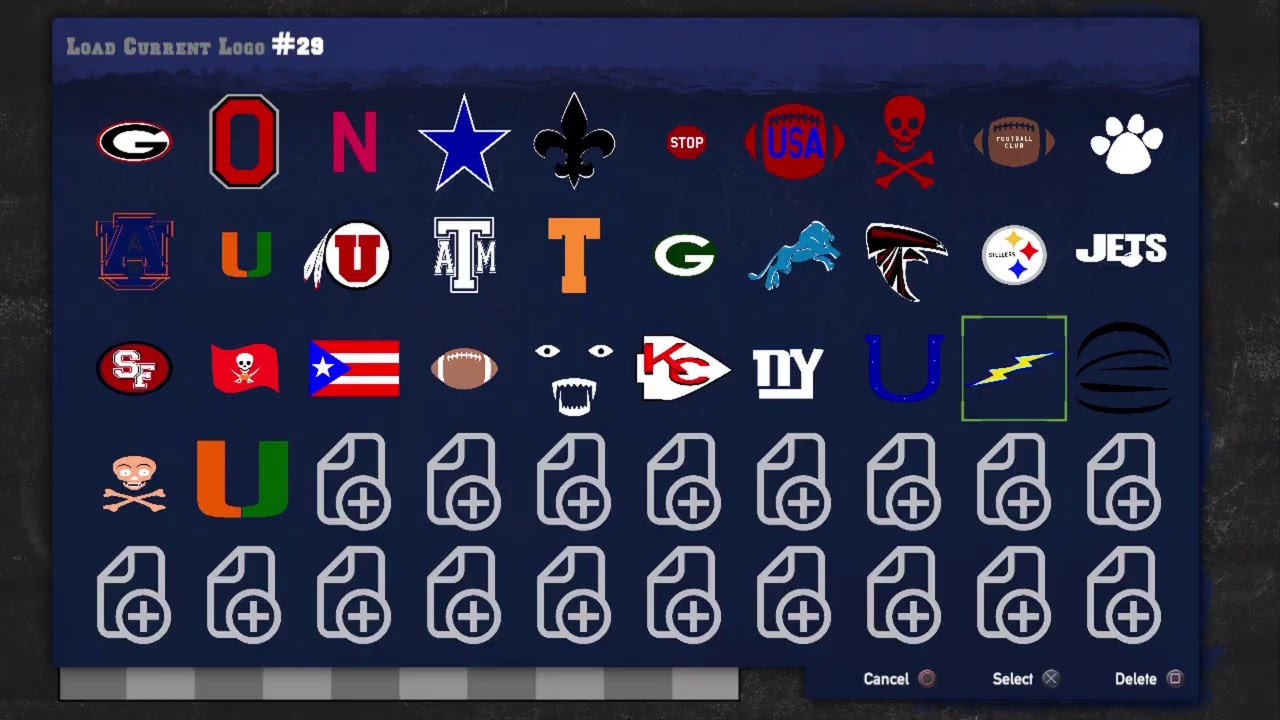 Doug Flutties Maximum football 2020 How to Make decent logos For