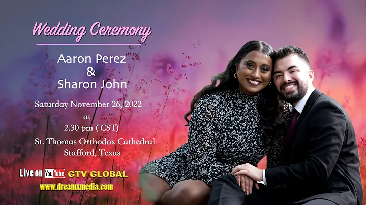 Wedding Ceremony of Aaron Perez and Sharon John