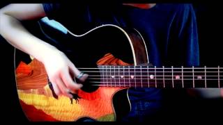 Radioactive - Imagine Dragons - Fingerstyle Guitar Cover