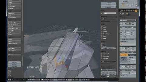 Blender 2.6 Project Battleturtle (part 1 mesh modelling)
