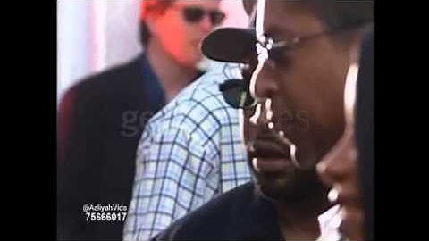 Aaliyah And Ice Cube At The 2000 MTV 