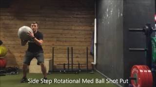 Resilient Performance - Side Step Rotational Med Ball Shot Put